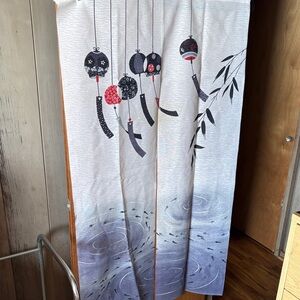 Japanese Noren Door Doorway Hanging Curtain Room Divider, New